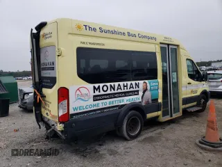 2020 Ford Transit with VIN 1FDVU4X87LKA26743, listed as a Copart auction lot 86525094 with 212,263 mi miles and Salvage Title. Bid and sale history available at DreamBid. Image 3.