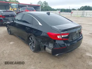 2022 Honda Accord Sport SE with VIN 1HGCV1F46NA015698, listed as a IAAI auction lot 42183378 with 56,082 mi miles and . Bid and sale history available at DreamBid. Image 3.