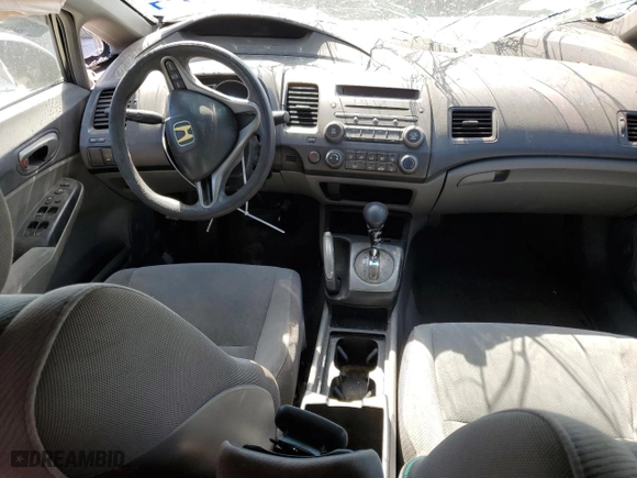 2009 Honda Civic Sdn LX with VIN 2HGFA16549H353741, listed as a Copart auction lot 49449415 with 121,231 mi miles and Salvage Title. Bid and sale history available at carsss.com. Image 8.