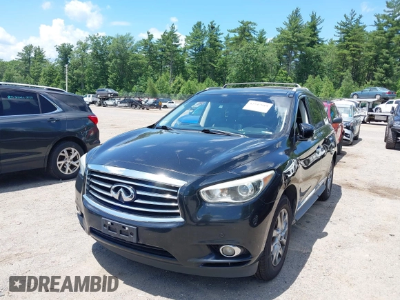 2014 Infiniti QX60 z VIN 5N1AL0MM0EC545240, wystawiony jako IAAI lot #42547919 z przebiegiem 190 790 mil mil oraz . Historia ofert i sprzedaży dostępna na DreamBid. Obrazek 2.