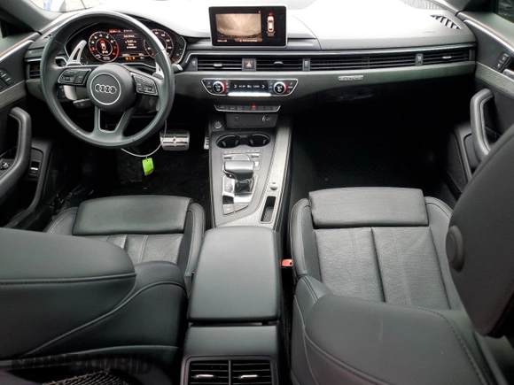 2018 Audi A5 Sportback Premium Plus with VIN WAUENCF55JA136824, listed as a Copart auction lot 47291714 with 33,866 mi miles. Bid and sale history available at carsss.com. Image 8.