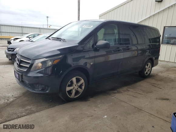 2018 Mercedes-Benz Metris Passenger Van with VIN WD4PG2EE6J3401682, listed as a Copart auction lot 45195904 with 150,357 mi miles. Bid and sale history available at carsss.com. Image 1.
