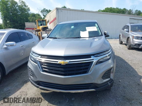 2024 Chevrolet Equinox LT with VIN 3GNAXUEG8RL244595, listed as a IAAI auction lot 42473981 with 37,570 mi miles and . Bid and sale history available at DreamBid. Image 12.