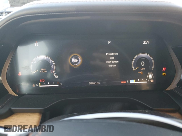 2023 Jeep Grand Cherokee Summit with VIN 1C4RJHEGXP8722063, listed as a Copart auction lot 86552894 with 38,463 mi miles and Salvage title. Bid and sale history available at DreamBid. Image 9.