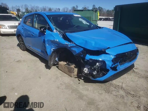 2024 Subaru Impreza Sport with VIN JF1GUAFC5R8867246, listed as a Copart auction lot 48004835 with 155,472 mi miles and Salvage Title. Bid and sale history available at carsss.com. Image 11.