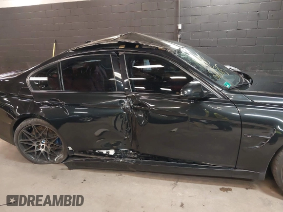 2018 BMW M3 with VIN WBS8M9C5XJ5L71599, listed as a IAAI auction lot 41932825 with 53,730 mi miles. Bid and sale history available at carsss.com. Image 6.