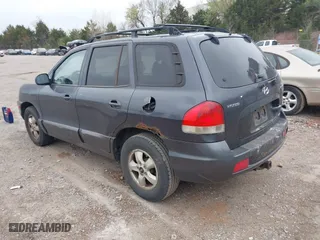 2005 Hyundai Santa Fe GLS with VIN KM8SC73E05U865692, listed as a IAAI auction lot 41914424 with 277,541 mi miles. Bid and sale history available at carsss.com. Image 3.