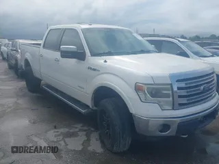 2013 Ford F-150 XL with VIN 1FTFW1ET5DKF88490, listed as a IAAI auction lot 42080327 with 1 mi miles. Bid and sale history available at carsss.com. Image 1.