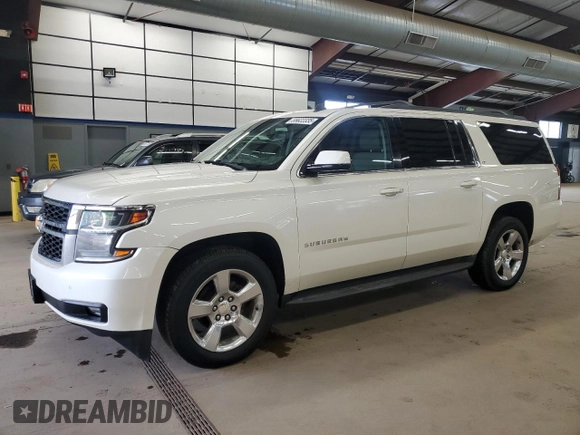 2015 Chevrolet Suburban LT with VIN 1GNSKJKC8FR147792, listed as a Copart auction lot 55622335 with 184,698 mi miles and Clean Title. Bid and sale history available at DreamBid. Image 1.