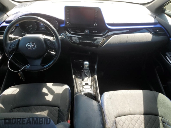 2021 Toyota C-HR LE with VIN NMTKHMBX9MR123073, listed as a Copart auction lot 50229585 with 88,705 mi miles and Salvage Title. Bid and sale history available at carsss.com. Image 8.