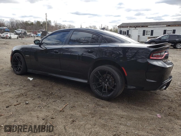 2021 Dodge Charger R/T with VIN 2C3CDXCT0MH584132, listed as a Copart auction lot 48111785 with Not Provided miles and Salvage Title. Bid and sale history available at carsss.com. Image 2.