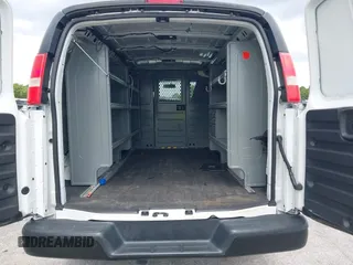 2018 Chevrolet Express Cargo with VIN 1GCWGAFP0J1342902, listed as a IAAI auction lot 42568676 with 98,489 mi miles and . Bid and sale history available at DreamBid. Image 8.