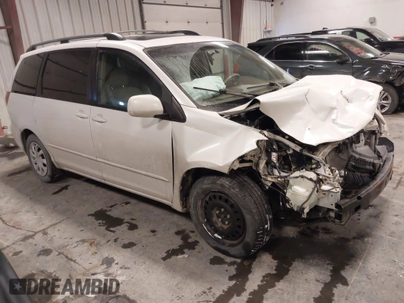 2005 Toyota Sienna XLE with VIN 5TDZA22C85S257080, listed as a IAAI auction lot 41609665 with 143,331 mi miles. Bid and sale history available at carsss.com. Image 1.