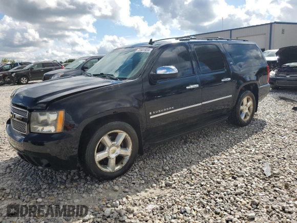 2009 Chevrolet Suburban LTZ with VIN 1GNFK36399J118585, listed as a Copart auction lot 72601924 with 256,787 mi miles and Clean Title. Bid and sale history available at carsss.com. Image 1.