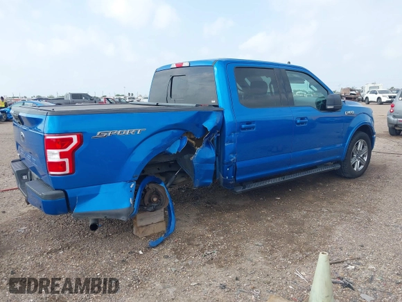 2019 Ford F-150 XL with VIN 1FTEW1C53KKC20063, listed as a IAAI auction lot 41928957 with 74,668 mi miles and . Bid and sale history available at DreamBid. Image 4.