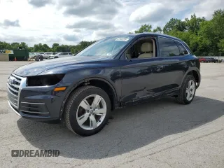 2019 Audi Q5 Premium Plus with VIN WA1BNAFY6K2129777, listed as a Copart auction lot 62996285 with 61,717 mi miles and Salvage title. Bid and sale history available at DreamBid. Image 1.