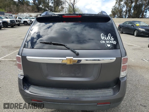 2008 Chevrolet Equinox LT with VIN 2CNDL53F486066443, listed as a Copart auction lot 44080465 with 220,129 mi miles and Salvage Title. Bid and sale history available at carsss.com. Image 6.