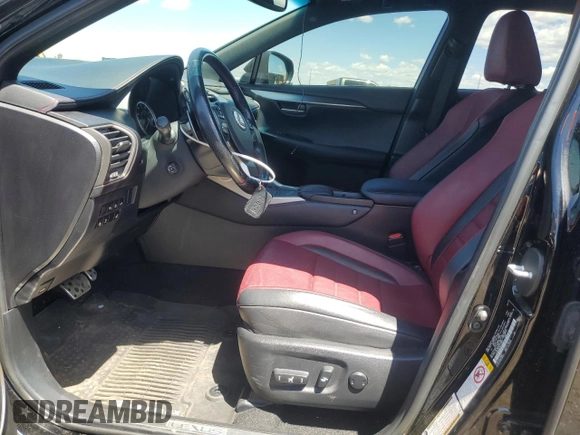 2017 Lexus NX 200t with VIN JTJBARBZ6H2132909, listed as a Copart auction lot 57345325 with 84,294 mi miles and Salvage title. Bid and sale history available at DreamBid. Image 7.