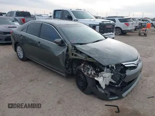 2013 Toyota Camry L with VIN 4T4BF1FK0DR290861, listed as a IAAI auction lot 41592721 with 100,499 mi miles. Bid and sale history available at carsss.com. Image 1.