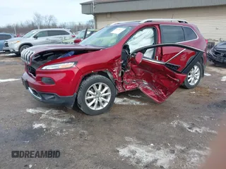 2017 Jeep Cherokee Limited with VIN 1C4PJMDS3HW545973, listed as a IAAI auction lot 41736177 with 131,299 mi miles. Bid and sale history available at carsss.com. Image 17.