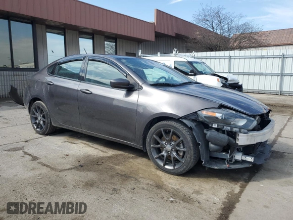 2015 Dodge Dart SXT with VIN 1C3CDFBB2FD345037, listed as a Copart auction lot 51087055 with 71,594 mi miles and Salvage Title. Bid and sale history available at carsss.com. Image 4.
