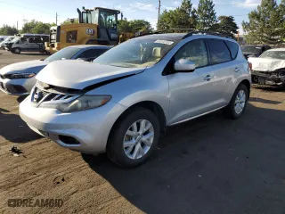2013 Nissan Murano S with VIN JN8AZ1MW5DW314507, listed as a Copart auction lot 60318704 with 161,652 mi miles and Salvage Title. Bid and sale history available at carsss.com. Image 1.