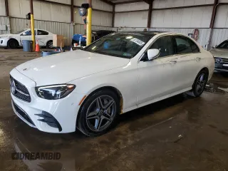 2022 Mercedes-Benz E 350 with VIN W1KZF8EB3NB026947, listed as a Copart auction lot 66104005 with 32,968 mi miles and Salvage title. Bid and sale history available at DreamBid. Image 1.