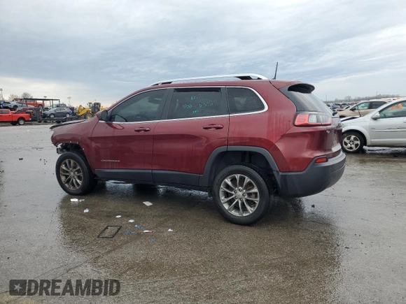 2019 Jeep Cherokee Latitude Plus z VIN 1C4PJLLB9KD454527, wystawiony jako Copart lot #50931235 z przebiegiem 108 543 mil mil oraz Szkoda całkowita • Salvage title. Historia ofert i sprzedaży dostępna na DreamBid. Obrazek 2.