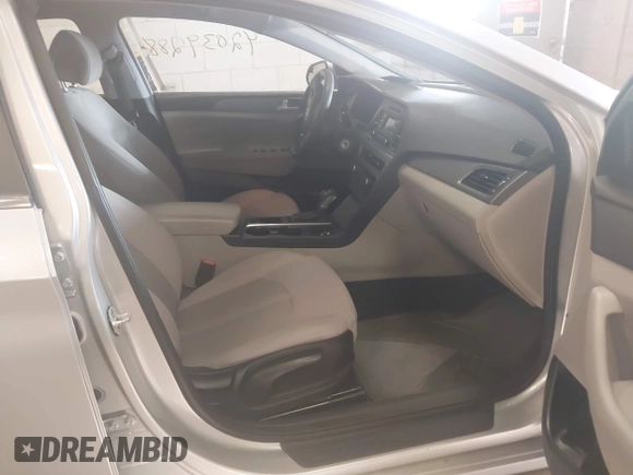 2017 Hyundai Sonata 2.4L with VIN 5NPE24AF8HH447863, listed as a IAAI auction lot 42039288 with 183,044 mi miles and . Bid and sale history available at carsss.com. Image 5.