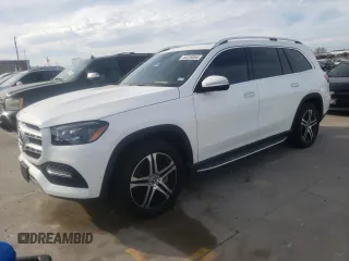 2020 Mercedes-Benz GLS 450 with VIN 4JGFF5KEXLA140632, listed as a Copart auction lot 44419354 with 42,952 mi miles and . Bid and sale history available at DreamBid. Image 1.