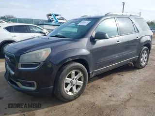 2013 GMC Acadia SLE with VIN 1GKKVNED5DJ126037, listed as a IAAI auction lot 41868168 with 148,221 mi miles and . Bid and sale history available at carsss.com. Image 2.