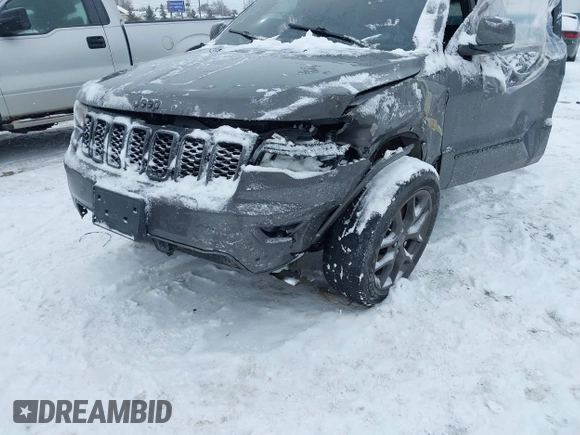 2021 Jeep Grand Cherokee Limited z VIN 1C4RJFBGXMC654414, wystawiony jako IAAI lot #41601774 z przebiegiem 83 654 mil mil oraz . Historia ofert i sprzedaży dostępna na DreamBid. Obrazek 6.