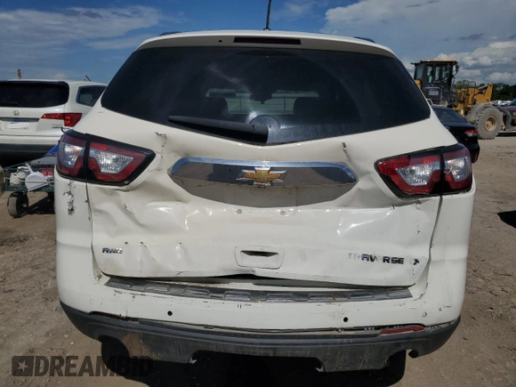 2015 Chevrolet Traverse LT with VIN 1GNKVGKD3FJ266772, listed as a Copart auction lot 62685805 with 181,768 mi miles and Salvage title. Bid and sale history available at DreamBid. Image 6.