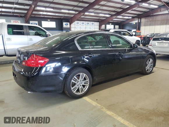 2011 Infiniti G25 x с VIN JN1DV6ARXBM650178, выставлен на аукционе Copart как лот 60138465 с пробегом 237 303 миль миль и Списание • Salvage title. История ставок и продаж доступна на DreamBid. Изображение 3.
