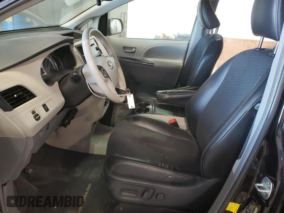 2012 Toyota Sienna SE with VIN 5TDXK3DC2CS193218, listed as a Copart auction lot 87255494 with 191,365 mi miles and Salvage Title. Bid and sale history available at carsss.com. Image 7.