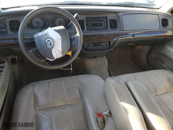 2011 Mercury Grand Marquis LS with VIN 2MEBM7FV3BX603424, listed as a Copart auction lot 84921364 with 197,312 mi miles and Salvage Title. Bid and sale history available at carsss.com. Image 8.