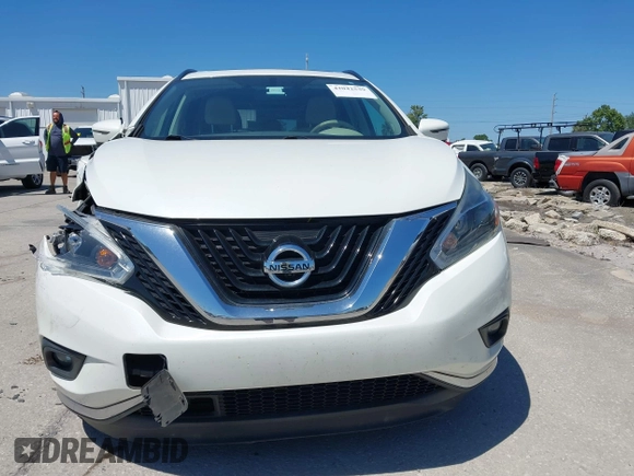 2018 Nissan Murano S z VIN 5N1AZ2MG8JN186092, wystawiony jako IAAI lot #42042539 z przebiegiem 77 017 mil mil oraz . Historia ofert i sprzedaży dostępna na DreamBid. Obrazek 12.