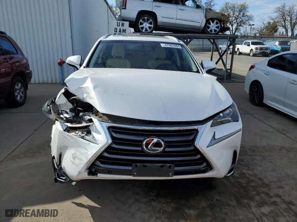 2016 Lexus NX 200t with VIN JTJBARBZXG2059817, listed as a Copart auction lot 47963065 with 22,428 mi miles and Salvage Title. Bid and sale history available at carsss.com. Image 5.