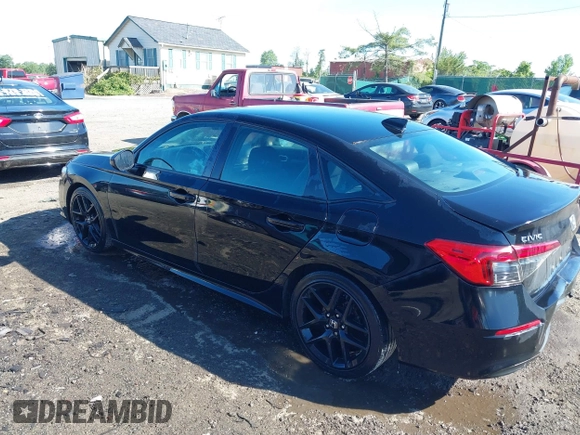 2023 Honda Civic Sport with VIN 2HGFE2F56PH509382, listed as a IAAI auction lot 42296205 with 125,584 mi miles and . Bid and sale history available at DreamBid. Image 3.