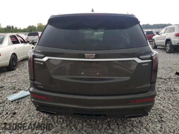 2020 Cadillac XT6 AWD Sport with VIN 1GYKPGRS1LZ135807, listed as a Copart auction lot 59079044 with 152,771 mi miles and Non Repairable. Bid and sale history available at carsss.com. Image 6.