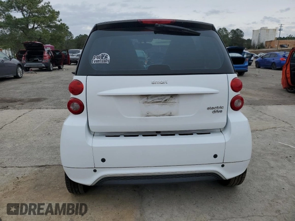 2015 Smart fortwo Passion z VIN WMEEJ9AA9FK834118, wystawiony jako Copart lot #45891925 z przebiegiem Nie podano mil oraz Czysty tytuł • Clean title. Historia ofert i sprzedaży dostępna na DreamBid. Obrazek 6.
