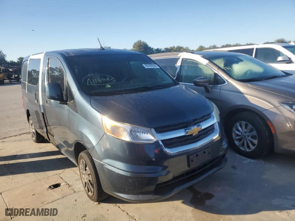 2015 Chevrolet City Express Cargo Van LT with VIN 3N63M0ZN0FK713270, listed as a Copart auction lot 82495594 with 0 mi miles and Salvage Title. Bid and sale history available at carsss.com. Image 4.