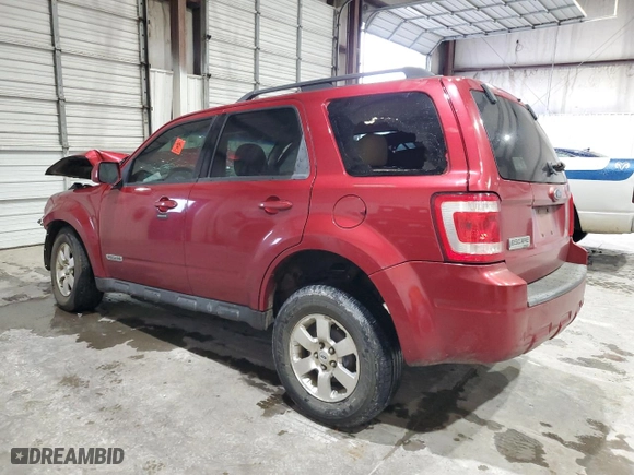 2008 Ford Escape Limited with VIN 1FMCU04168KA83336, listed as a Copart auction lot 51614055 with 229,212 mi miles and Salvage Title. Bid and sale history available at carsss.com. Image 2.