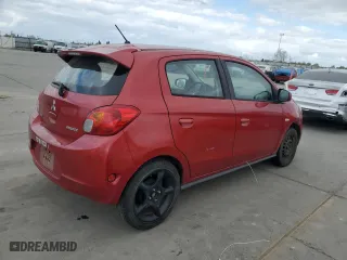 2015 Mitsubishi Mirage DE with VIN ML32A3HJ9FH045147, listed as a Copart auction lot 50801115 with 130,499 mi miles and Salvage Title. Bid and sale history available at carsss.com. Image 3.