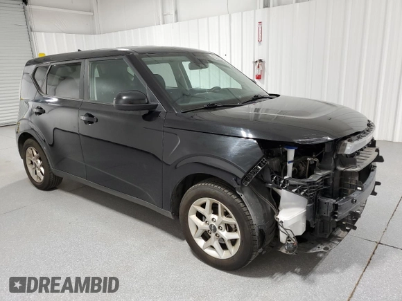 2023 Kia Soul LX with VIN KNDJ23AU8P7869481, listed as a Copart auction lot 53986855 with 65,109 mi miles and Clean Title. Bid and sale history available at carsss.com. Image 4.