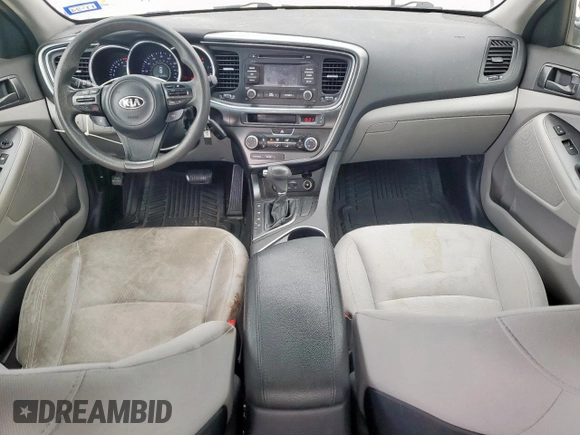 2014 Kia Optima LX with VIN 5XXGM4A78EG271982, listed as a Copart auction lot 63148985 with 175,786 mi miles and Clean title. Bid and sale history available at DreamBid. Image 9.
