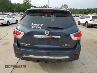 2014 Nissan Pathfinder Platinum with VIN 5N1AR2MM9EC735984, listed as a Copart auction lot 69788534 with 126,810 mi miles and Salvage Title. Bid and sale history available at carsss.com. Image 6.