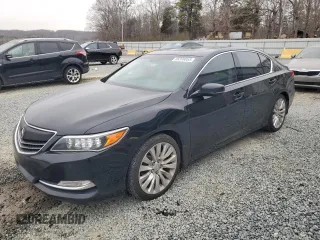 2014 Acura RLX Advance Pkg with VIN JH4KC1F90EC005604, listed as a Copart auction lot 88399855 with 138,801 mi miles and Salvage Title. Bid and sale history available at carsss.com. Image 1.