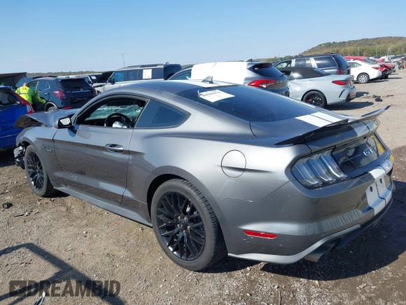 2021 Ford Mustang GT with VIN 1FA6P8CF2M5118909, listed as a IAAI auction lot 40580656 with 46,924 mi miles and . Bid and sale history available at DreamBid. Image 3.