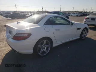 2015 Mercedes-Benz SLK-Class SLK 250 with VIN WDDPK4HA8FF096923, listed as a Copart auction lot 74031224 with 41,658 mi miles and Salvage Title. Bid and sale history available at carsss.com. Image 3.